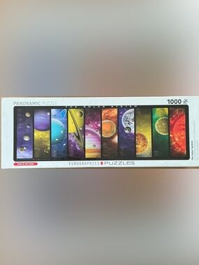 Eurographics āThe Solar Systemā 1000 piece puzzle